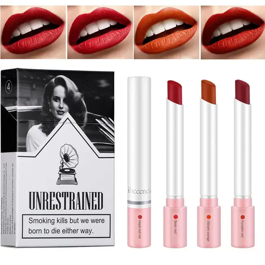 Gluschwein - Matte Cigarette Lipstick Pack Set