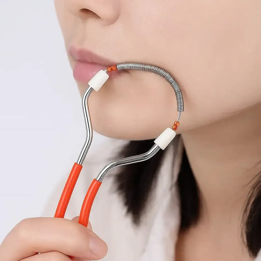 HairSpring - Federmechanischer Haarentferner – Sanft auch für empfindliche Haut