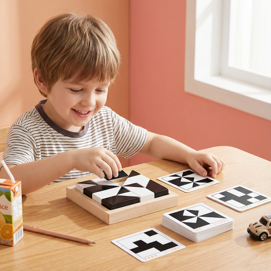 BlockMatch - Lernspielzeug-Puzzleset