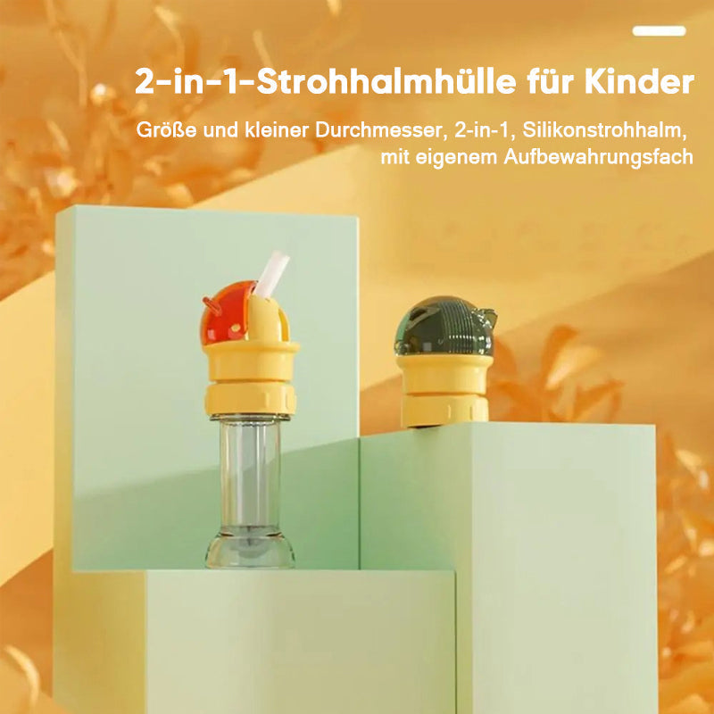 Gluschwein - Wiederverwendbarer Trinkflaschendeckel für Kinder