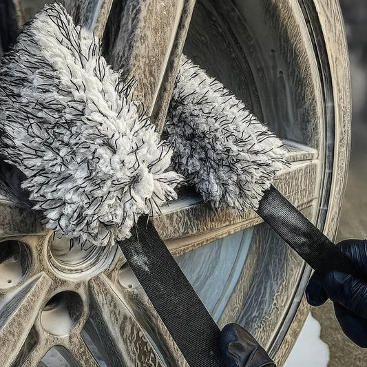RimCleaner - Chiffon microfibre multifonctionnel – pour les zones difficiles d'accès de la voiture