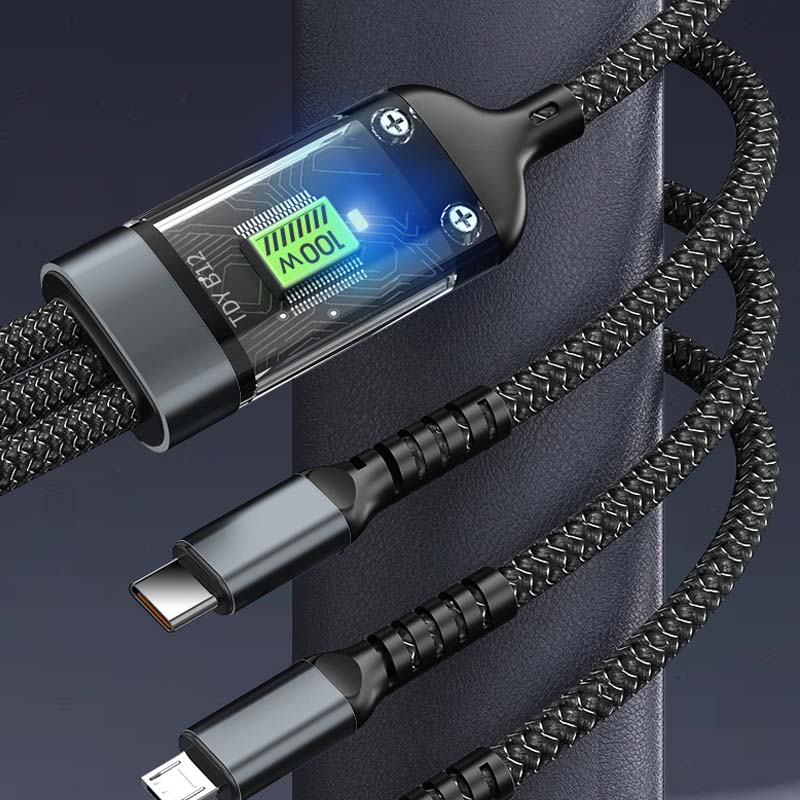 3-in-1 100 Watt Datenkabel