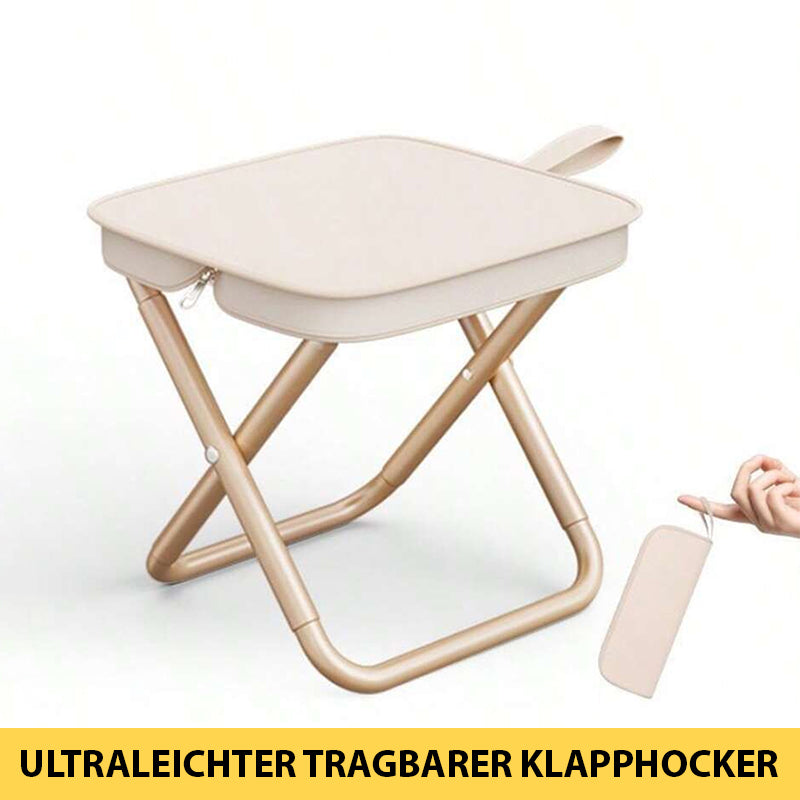 Tabouret pliant portatif