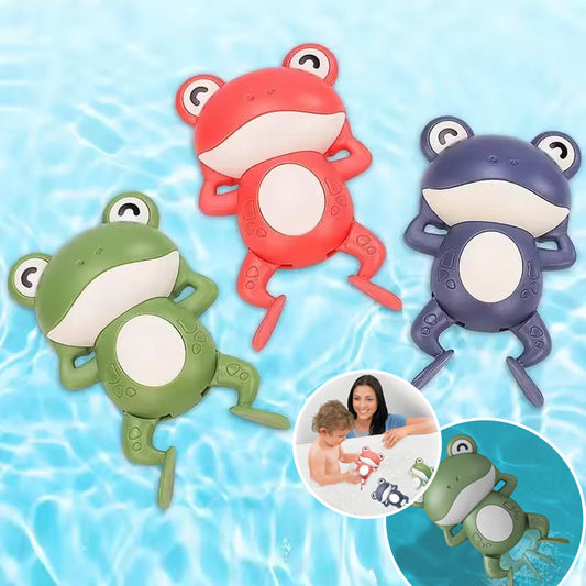 Gluschwein - Baby Dusche Uhrwerk Niedliches Tier schwimmender Frosch