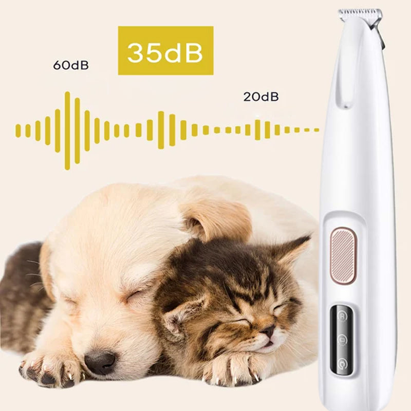 Gluschwein - Pet Hair Trimmer With Led Light