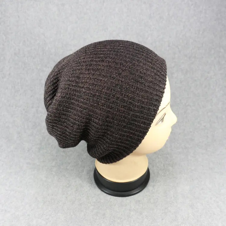 Gluschwein - No Brim Unisex Winter warme Strickmütze Braun