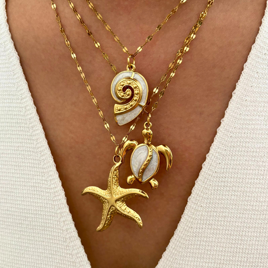 Eylin – Anhänger Set Goldene Flut