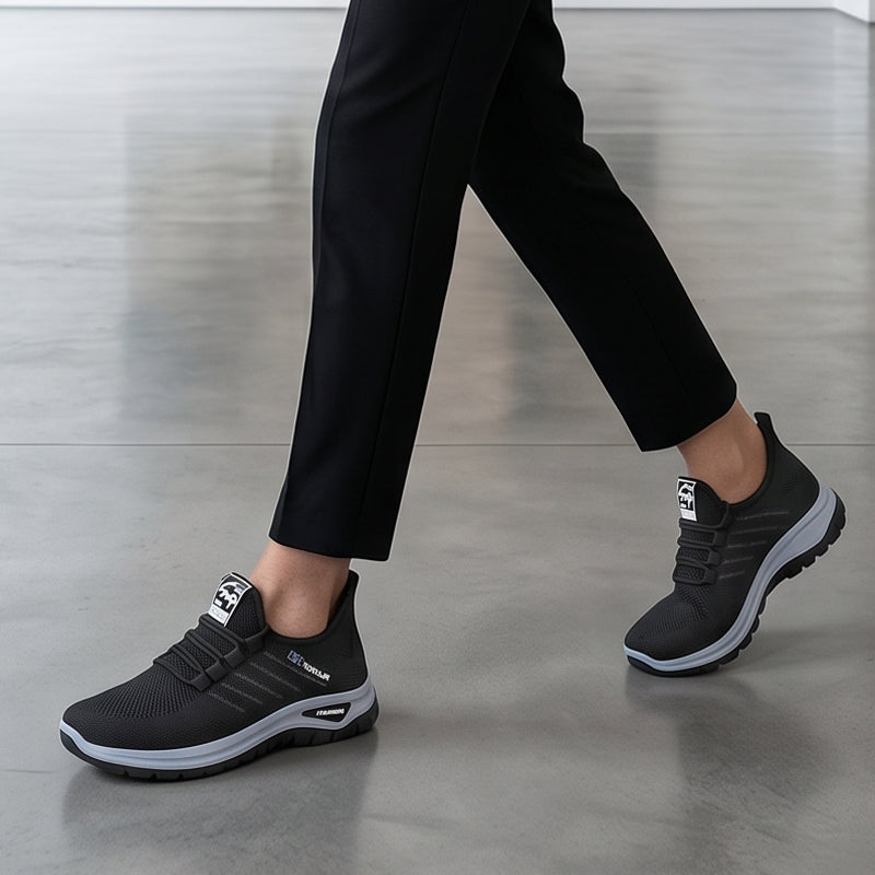 Atmungsaktive und bequeme Slip-on-Sneaker für Damen
