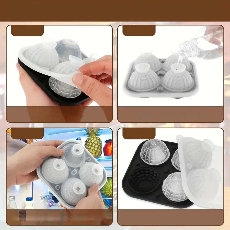 Gluschwein - Silicone Whiskey Ice Cubes Mold