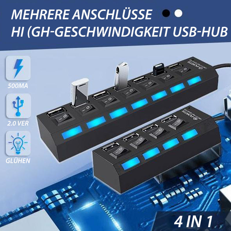 Gluschwein - Multiple Ports High-Speed USB Hub