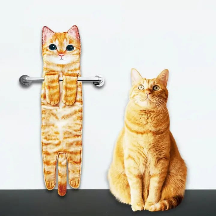 CatTowel - Katzen-Handtuch
