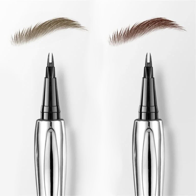 Crayon à sourcils longue tenue et waterproof avec une pointe micro fourchue