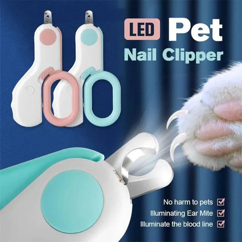 Gluschwein - Katzen-Nagelknipser mit LED für präzises Schneiden