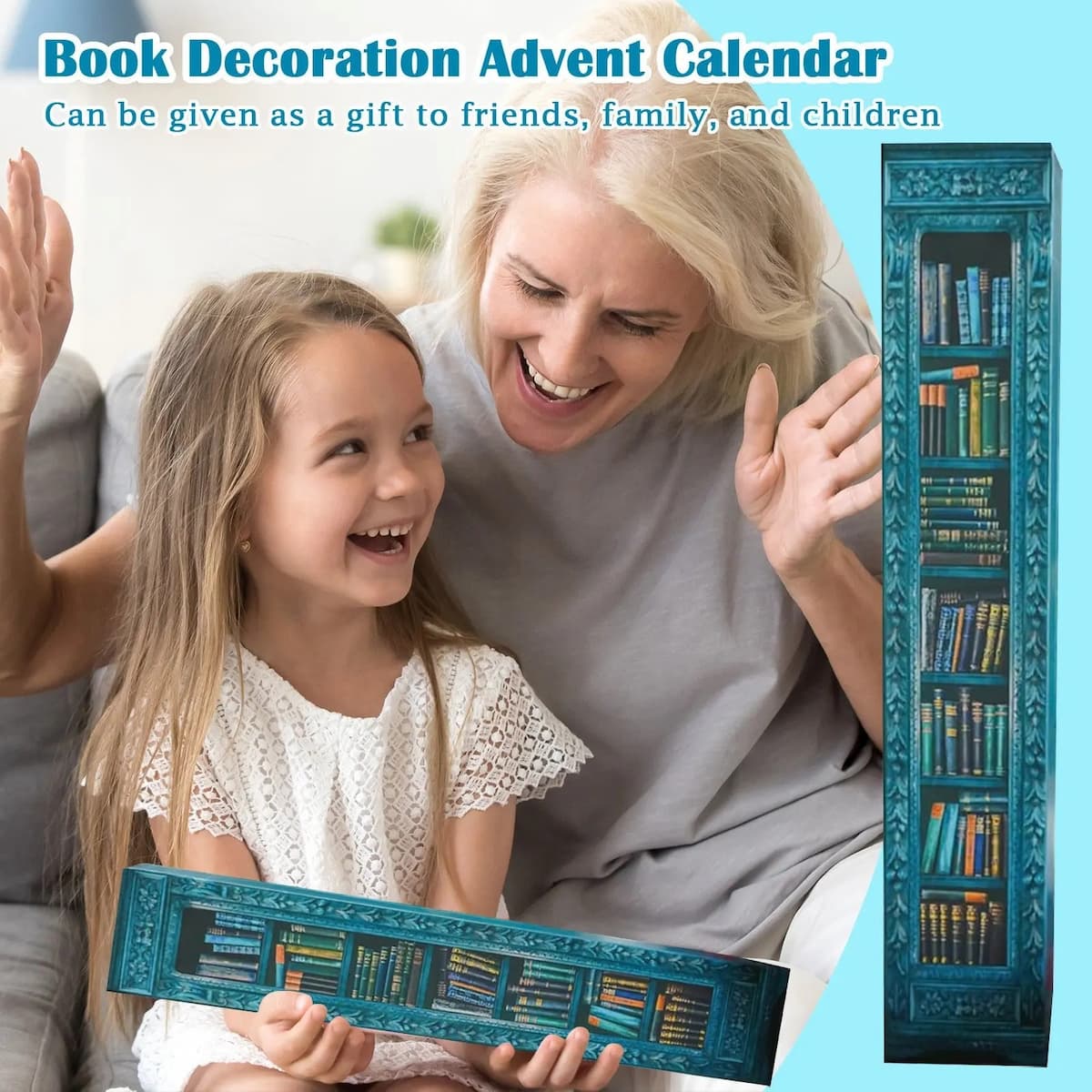 MiniBookOrnaments - Mini-Buch-Ornamente-Adventskalender – Jeden Tag Lesespaß erleben