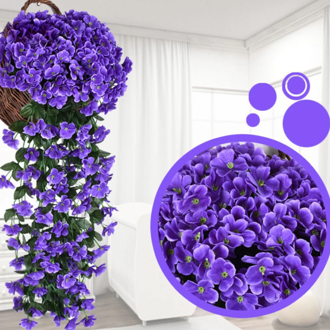 Gluschwein - Forever Flower Pots - Schaffen Sie mühelos eine warme Atmosphäre mit Blumen, die ewig frisch bleiben