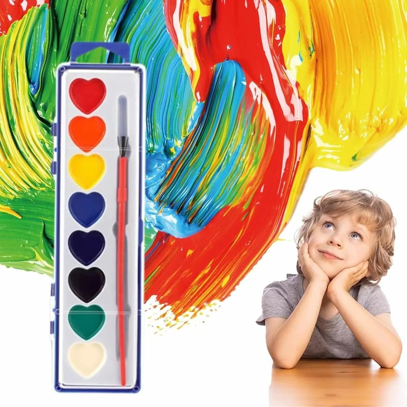 Gluschwein - Heart Paint - Mini-Aquarellfarben-Set