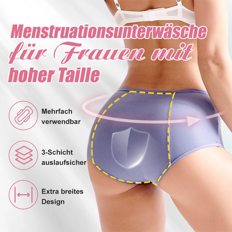 🌸Kaufe 1 und erhalte 3 Packungen🌸Hohe Taille Auslaufsicher Höschen