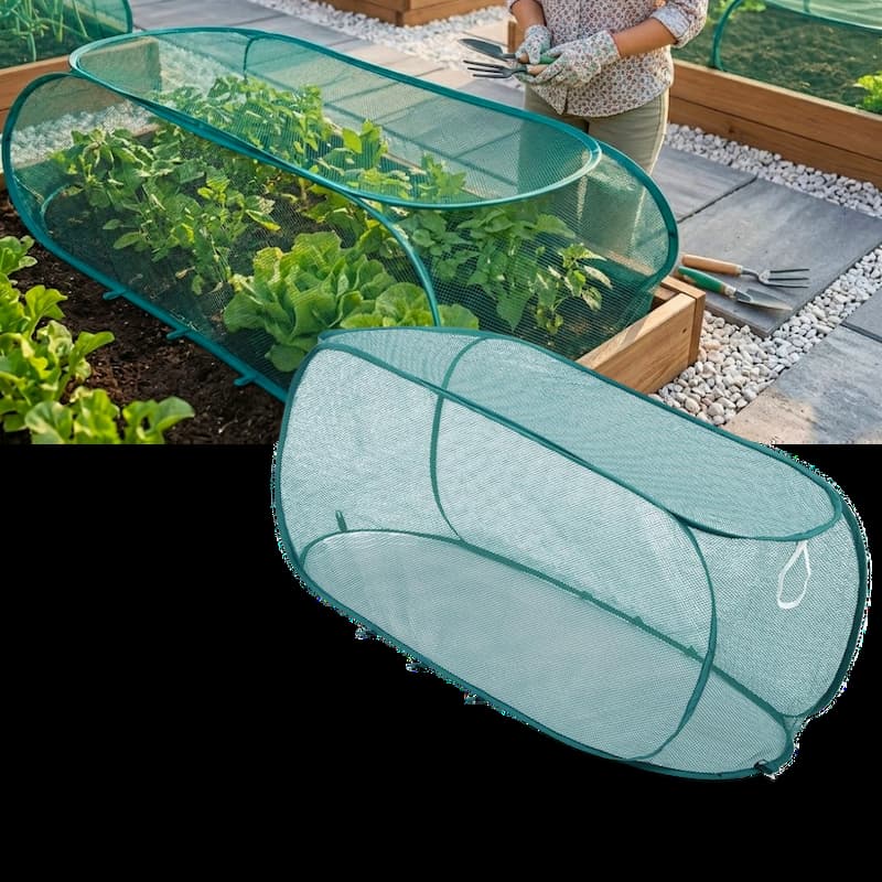 Plant Shield - Aufstellbarer Pflanzenschutz aus Netzgewebe