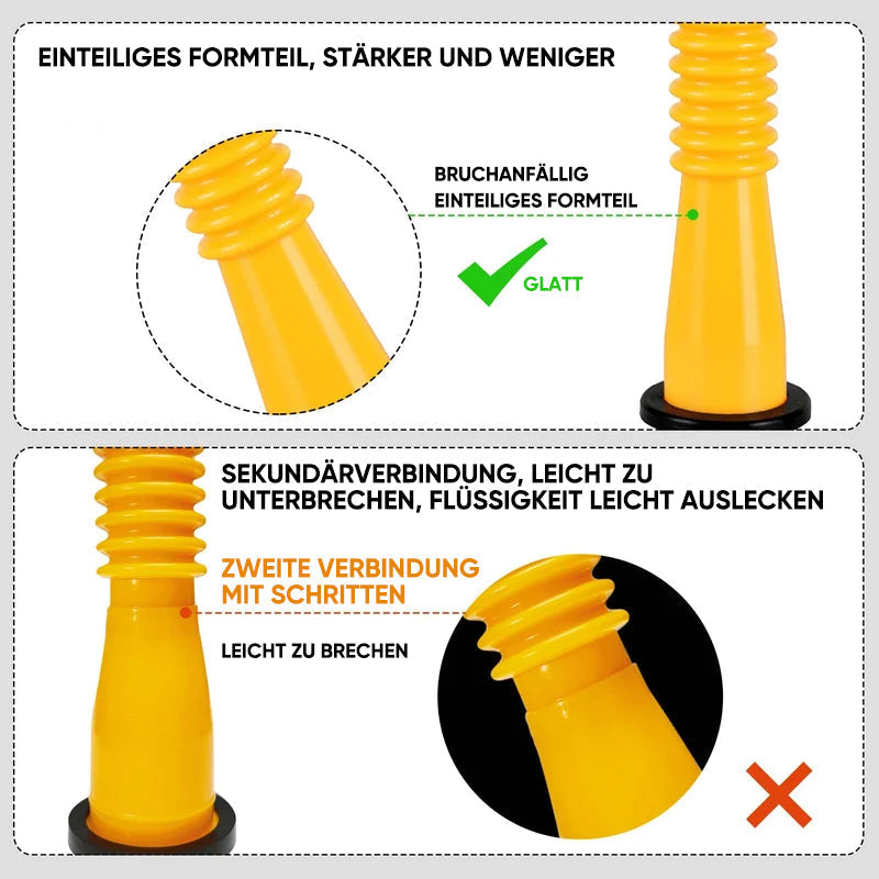 Gluschwein - Austausch des Gaskanisterauslaufs