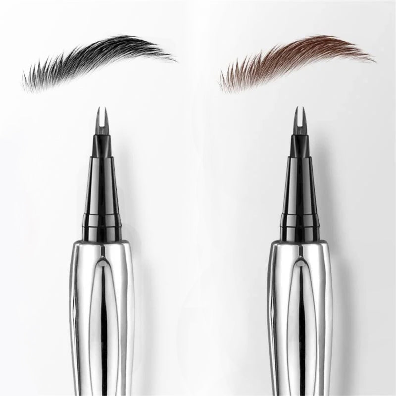 Crayon à sourcils longue tenue et waterproof avec une pointe micro fourchue