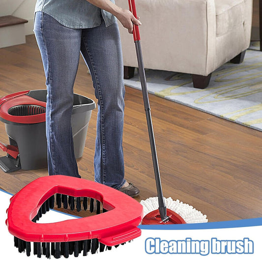 ScrubMop - Ersatz-Schrubbkopf für Spin-Mopp – 180° Drehbar für 1-Tank-System