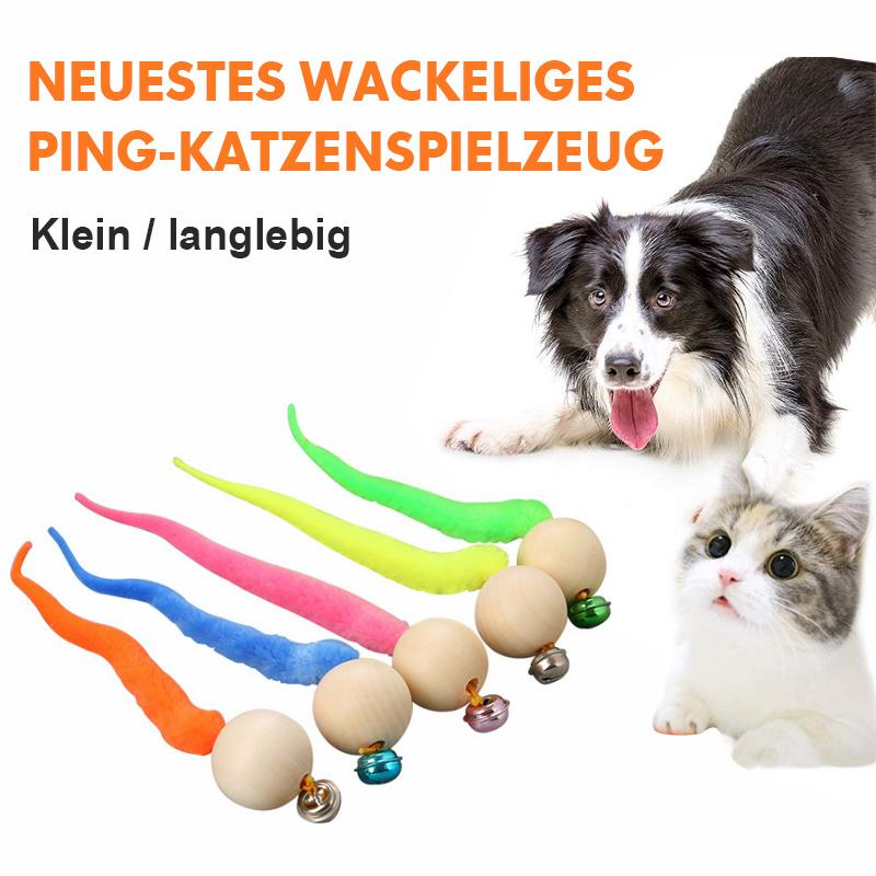 Gluschwein - Wackeliges Katzenspielzeug mit Glocken