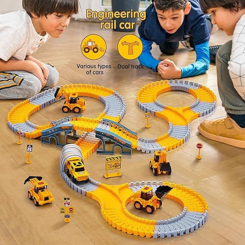 Gluschwein - Track Builder - Entfesseln Sie das Genie Ihres Kindes mit endlosen, flexiblen Abenteuern