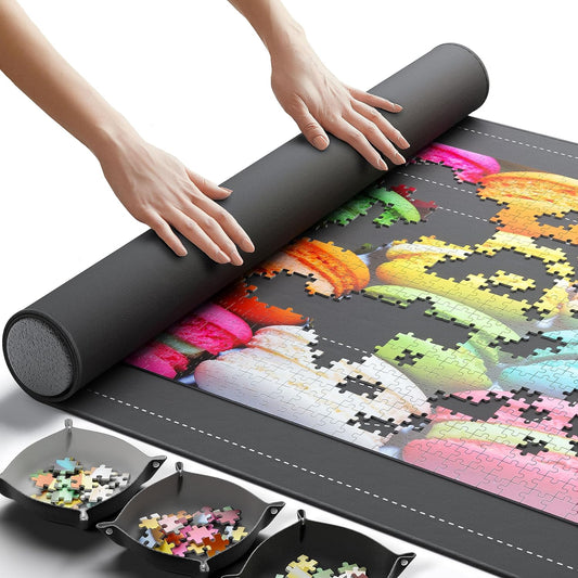 PuzzleMat - Rollen Sie Ihr Puzzle einfach auf, damit es aus dem Weg ist!