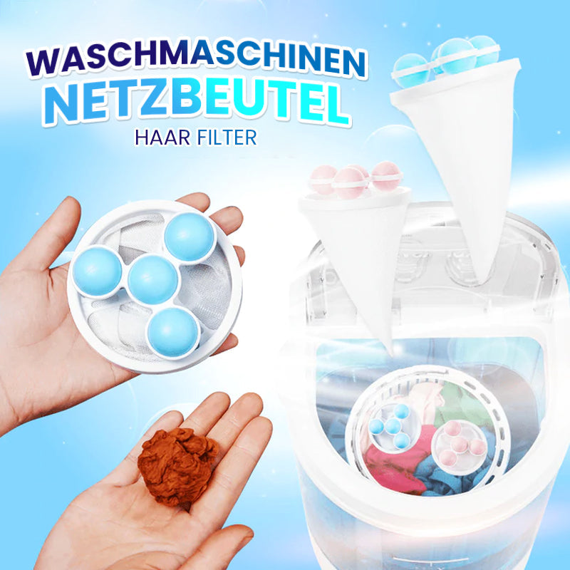 Gluschwein - Waschmaschinen Netzbeutel Haar Filter