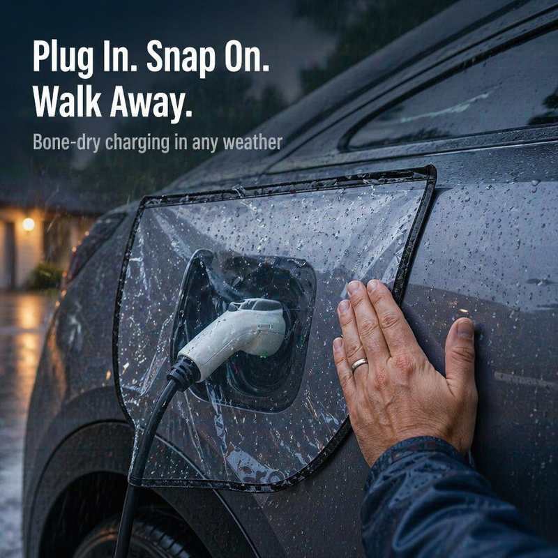 Charging Port Cover - Halten Sie den Ladeanschluss Ihres Elektroautos bei jedem Wetter absolut trocken