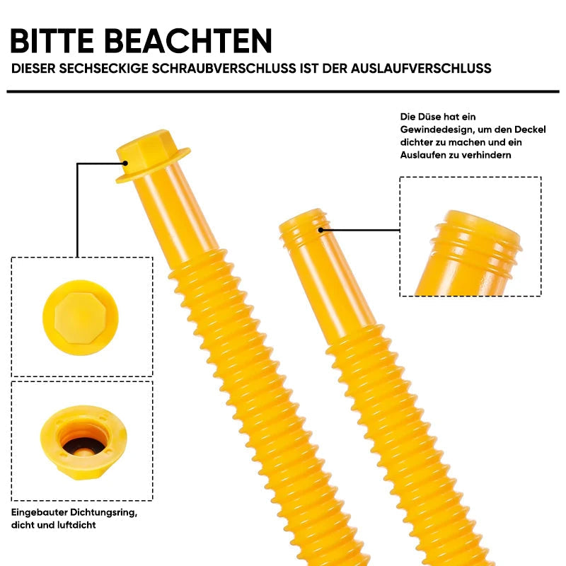 Gluschwein - Austausch des Gaskanisterauslaufs