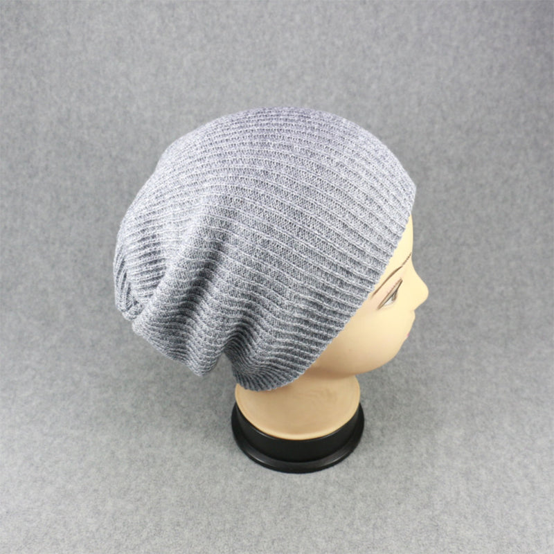 Gluschwein - No Brim Unisex Winter warme Strickmütze Grau