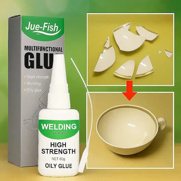 JueFish - Hochfester Allzweck-Kleber für Reparaturen