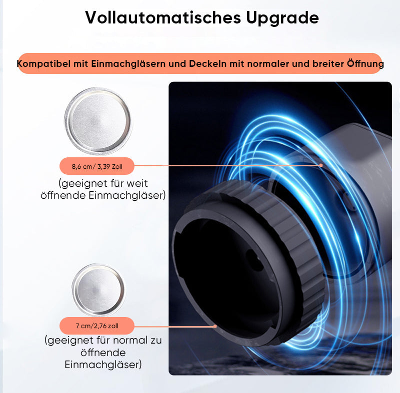 Gluschwein - Elektrische Vakuumiermaschine für Einmachgläser