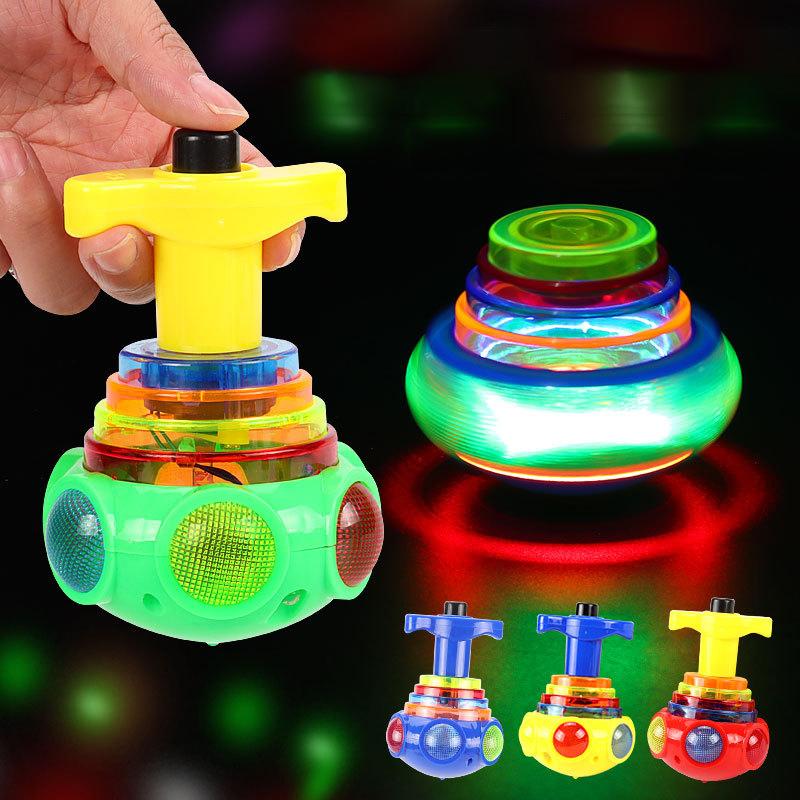 Gluschwein - Musik Blinkendes Spinner Spielzeug mit Launcher🎁Bestes Weihnachtsgeschenk für Kinder