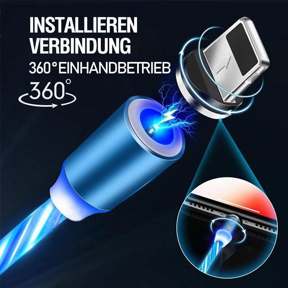 Gluschwein - LED Magnetic 3 in 1 USB Ladekabel