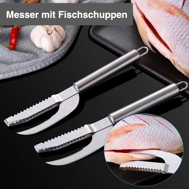 Gluschwein - 3-in-1 Fischschuppenmesser