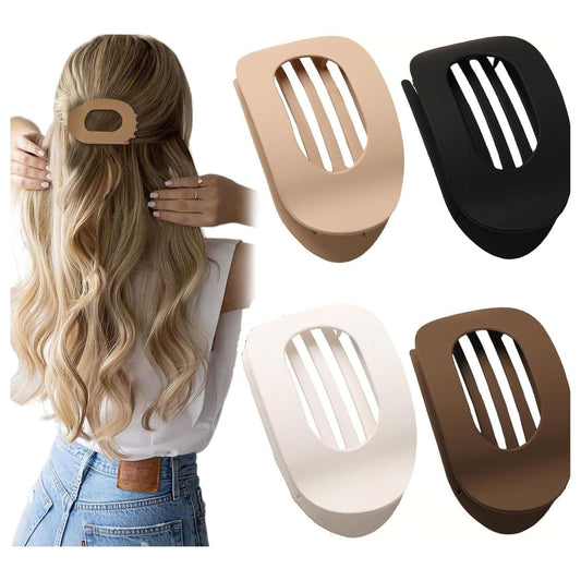 NenuClip - Große Haarspangen matt – Sicherer Halt und Komfort