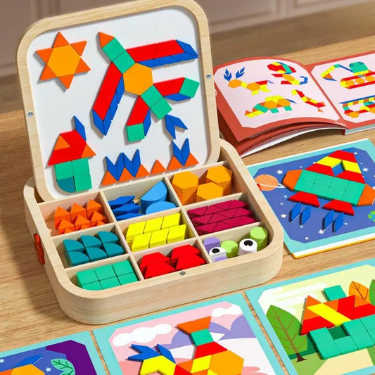 WoodMagnets - Holz-Magnetpuzzle — Kreativität und Selbstvertrauen fördern