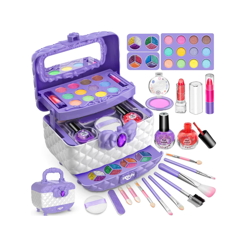 Gluschwein - Abwaschbare Kinderschminke Beauty Kit Lila