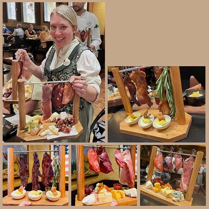 Gluschwein - Gourmet-Tablett aus Holz