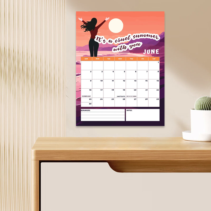 Gluschwein - Swiftie-inspirierter 2025 Kalender