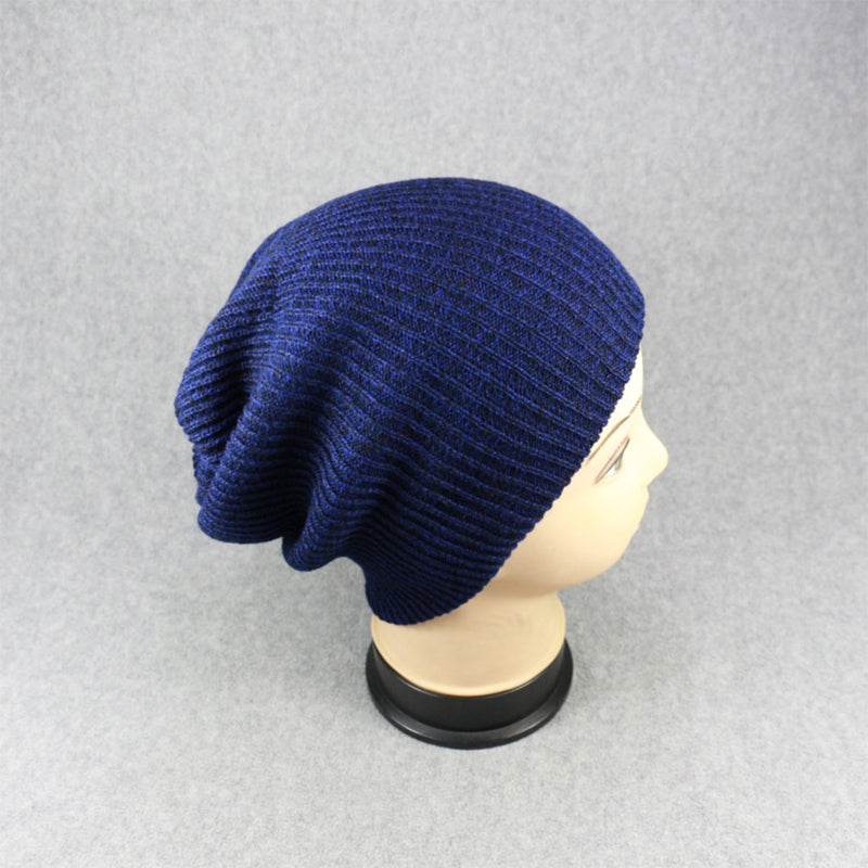 Gluschwein - No Brim Unisex Winter warme Strickmütze Marineblau