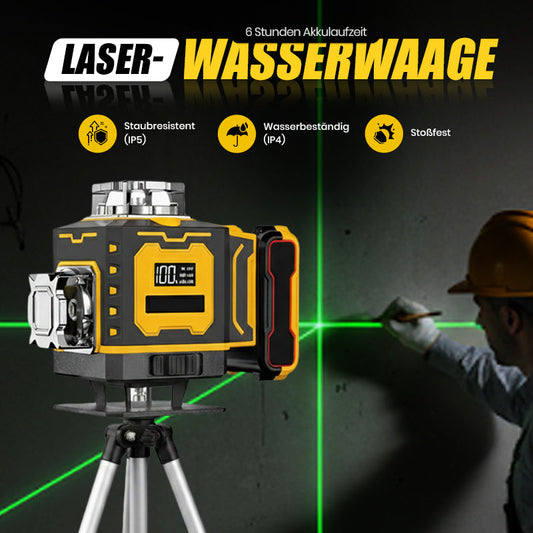 Gluschwein - 📏 60% RABATT! 🔦 Multifunktions-Laserwasserwaage – Selbstnivellierend, Horizontale & Vertikale Linien & Ideal für Heimwerker 🔧