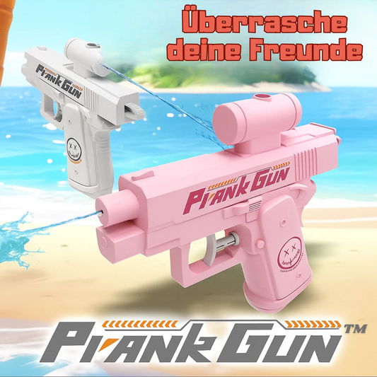 PrankGun | Doppelseitige Wasserpistole für Streiche
