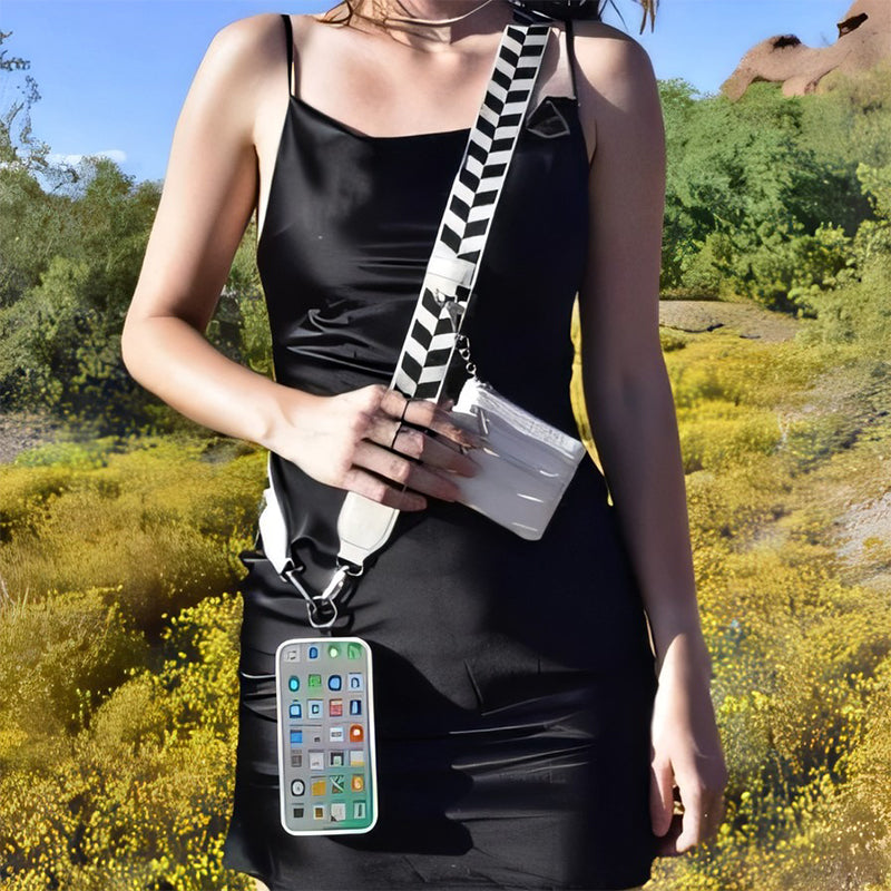 Gluschwein - Phone Strap with Zippered Pouch