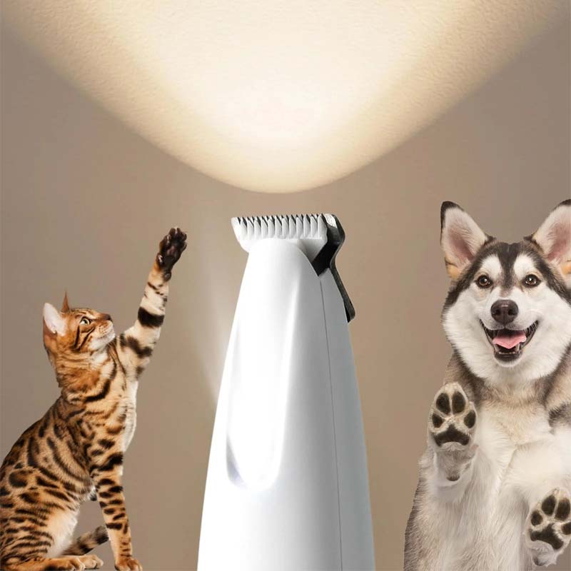 Gluschwein - Pet Hair Trimmer With Led Light