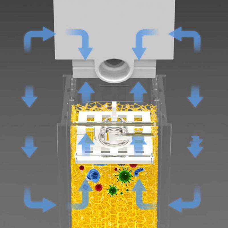 Filter für Fischbecken