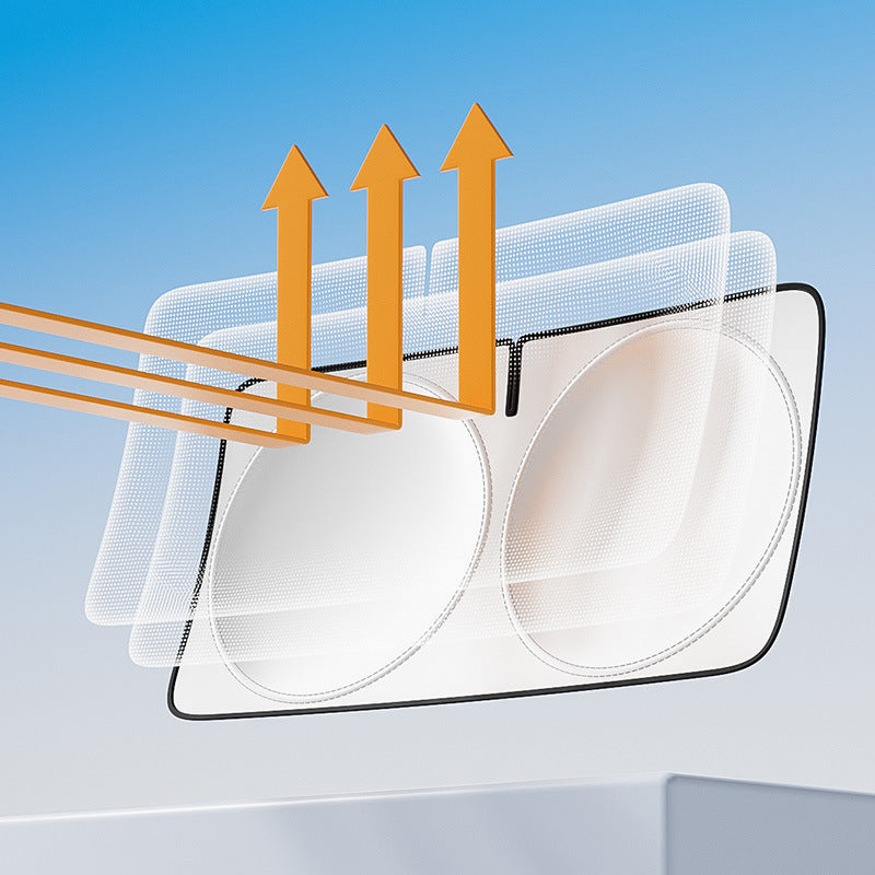 Gluschwein - Auto-Sonnenblende Sonnenschutz Wärmeisolierung Visier