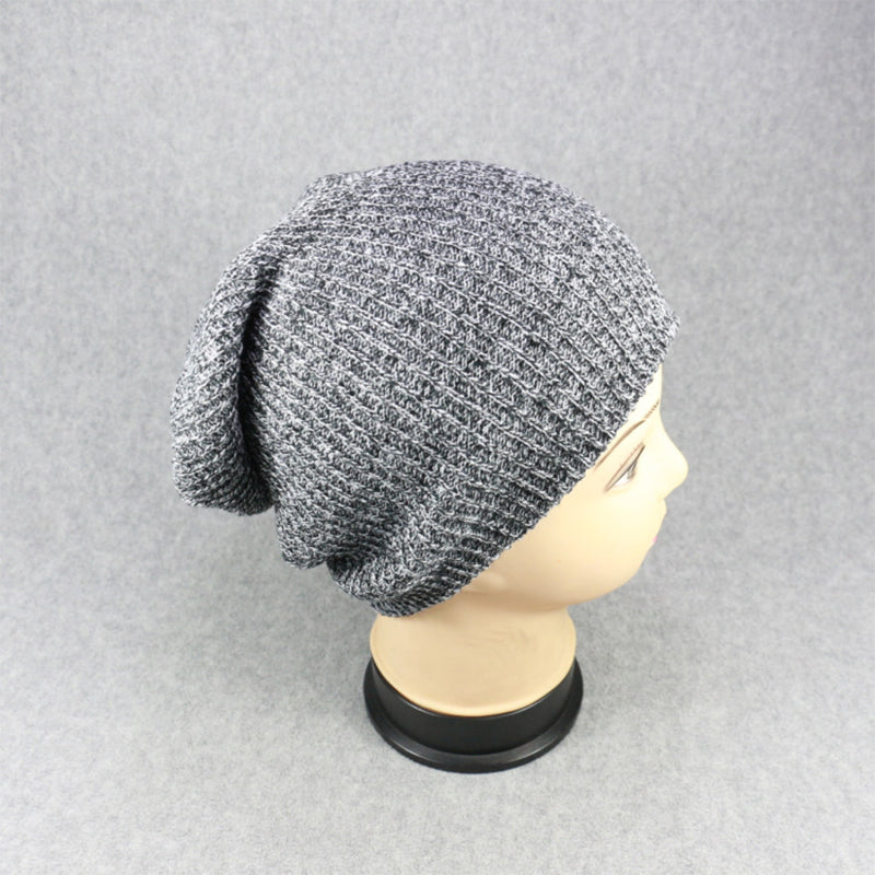 Gluschwein - No Brim Unisex Winter warme Strickmütze Dunkelgrau